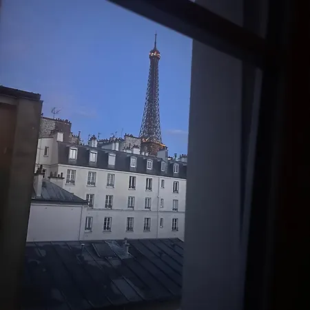 Eiffel Tower View Haussmanian Charm 2min Walk From The Eiffel Tower Gardens * باريس